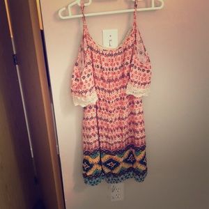 Boho, knee length dress